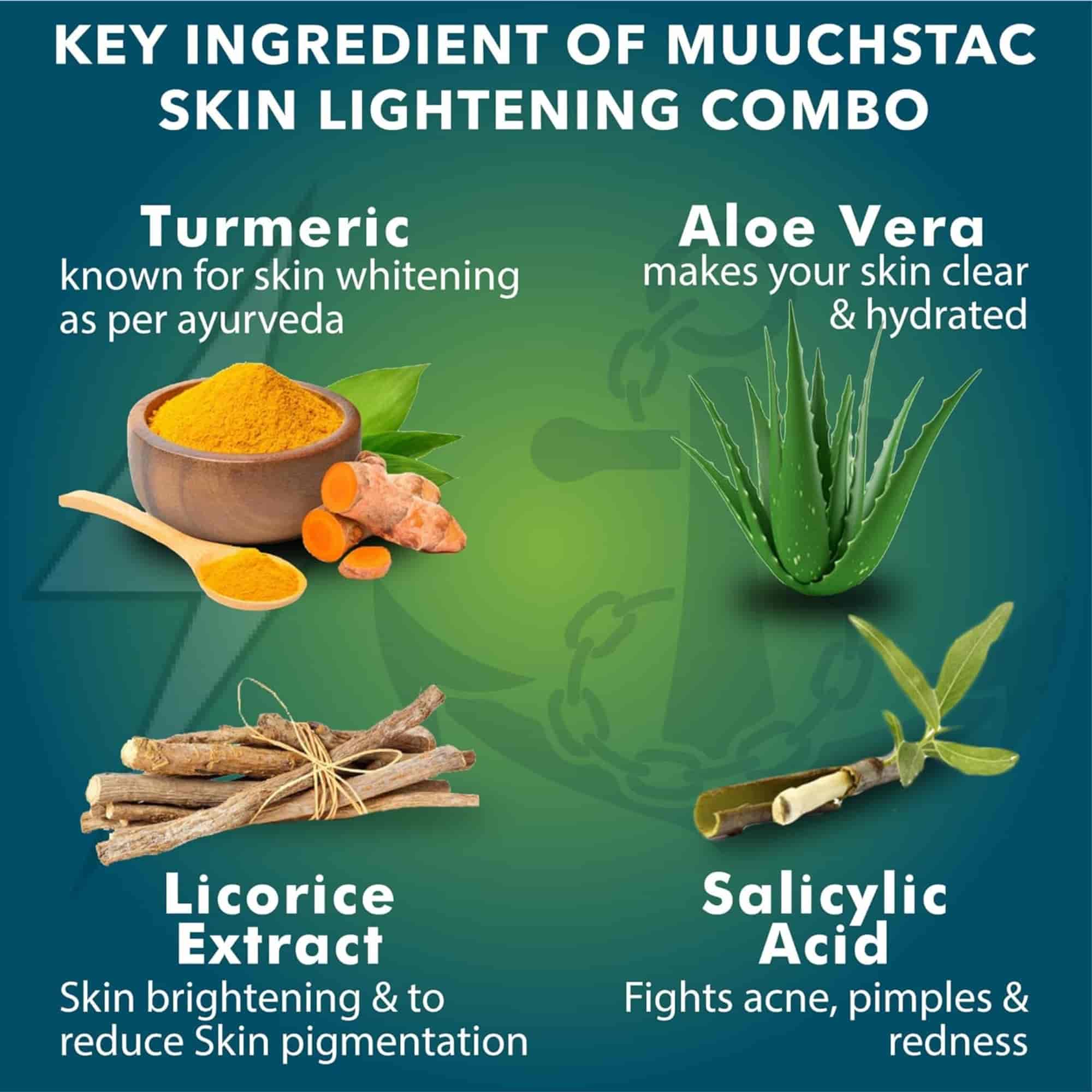 Muuchstac Herbal Skin Lightening Oil + Ocean Face Wash Combo