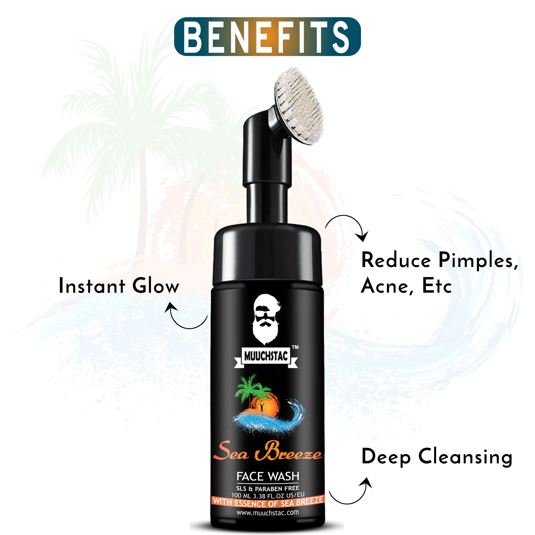 Sea Breeze Foam Face Wash