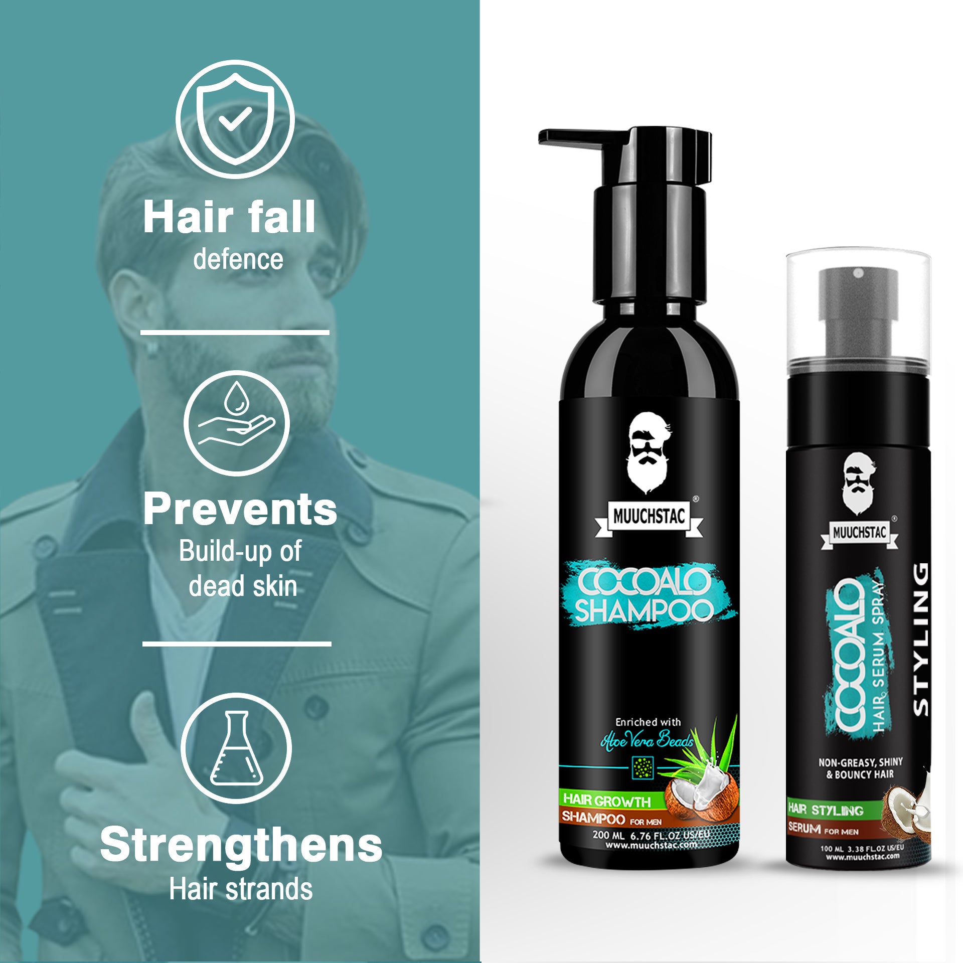 Muuchstac Cocoalo Hair Care Combo