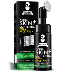 Muuchstac Skin Lightening Haldi (Turmeric) Foam Face Wash