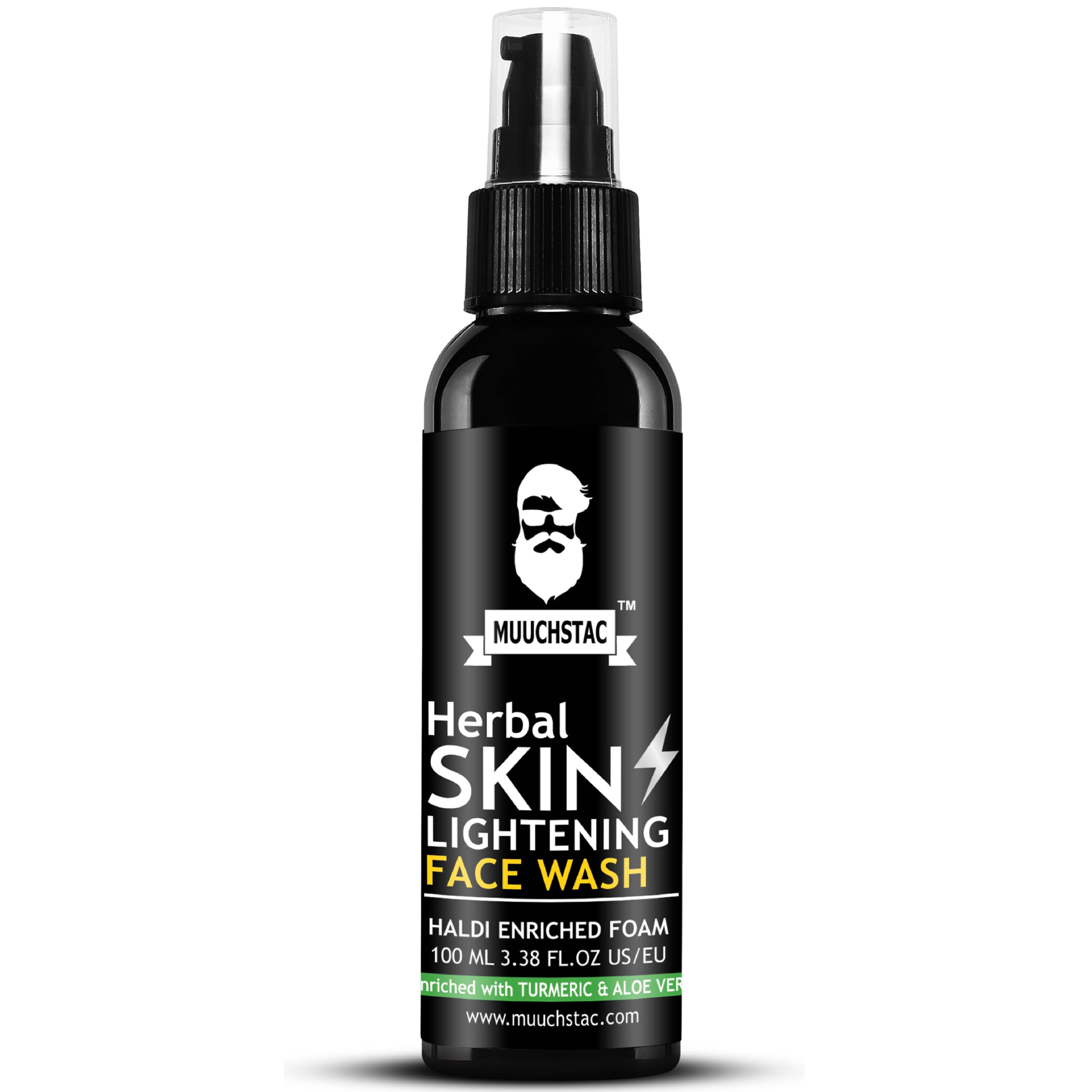 Muuchstac Herbal Skin Lightening Haldi Face Wash